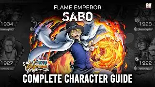 EX SABO: Complete Character Guide - Everything You Need to Know! OPBR 📒 Ep-6