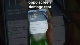 How to Increase Black Spot | Oppo Smartphone Screen Damage Test |