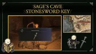 ELDEN RING&trade;_sage's cave stonesword key location