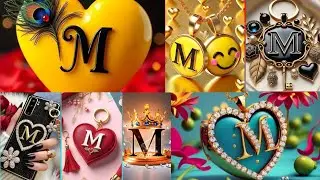 M🥀 name love letter💕whatsapp status | M💖 name love 💞lettest video | M🥰 love | #harichandrasolanki63