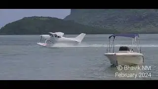 Lagoon Flight Seaplane Takeoff