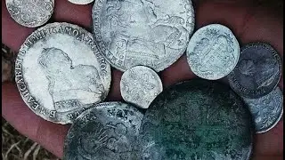 КЛАД СЕРЕБРА НА НЕСКОЛЬКО ТЫСЯЧ ДОЛЛАРОВ !!!!
