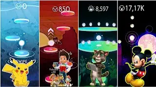 BEAT JUMPER - Pikachu Paw Patrol Talking Tom Mickey 🐭Mouse
