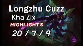 Longzhu Cuzz Kha'Zix 20/7/9 Highlights