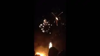 Wrea green fireworks display
