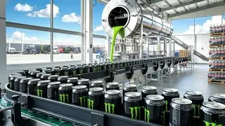 Внутри фабрики Monster Energy: как производят самый быстрорастущий в мире напиток