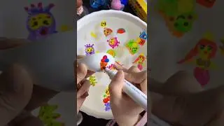 Draw happy 666 ice cream in the new year HPNY 3387