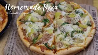 Homemade Pizza cara mudah ulian tangan | TIPS membuat Pizza