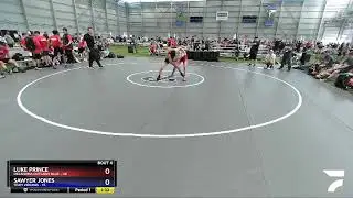 132 Lbs Round 1 (8 Team) - Luke Prince, Oklahoma Outlaws Blue Vs Sawyer Jones, Team Virginia 710d
