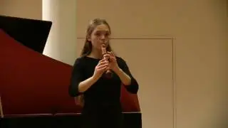 Georg Philipp Telemann (1681 - 1767) Sonate in d-moll f&uuml;r Altblockfl&ouml;te und B.c.