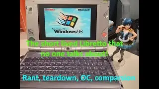 Обзор ультрамобильного ПК Toshiba Libretto ff1100 / Разборка / Аппаратный разгон