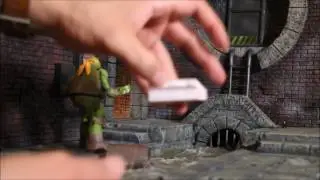 Action figure photography -  A.C.B.A. Quickie #15 - Mikey in the sewer
