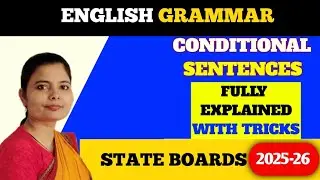 Conditional Sentences English Grammar For Competitive Exams Zero/First/Second Third, Short Trick s
