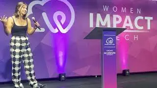 The Faking It Mindset - Women Impact Tech Keynote Speaker Miriam Haart
