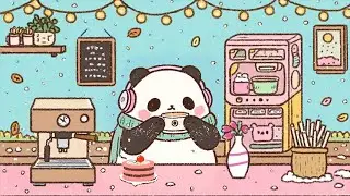 Chill Morning with Coffee, Cake & Calm Energy~~