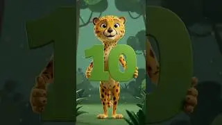 Numbers Song - Learn Numbers 1-10 with Safari Animals | Back to School Counting Fun 1 to 10