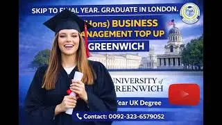 BA (Hons) Business Management Top-Up | University of Greenwich UK
