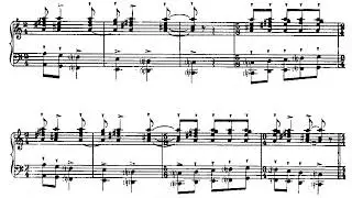 Igor Stravinsky - Symphony of Winds for Piano (1920) [Score-Video]