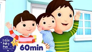 Waving Song - Hello and Goodbye + More | Babies Learn English - LBB Nursery Rhymes