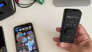 Запись видео на Android с использованием внешнего источника звука с помощью iRig Stream