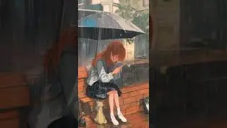 #anime #rain #lofi #animation #music #serenity #relaxing #art #rainyday #sleeps #cartoon #calm