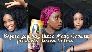 My Honest Review on The Mega Growth Leave in Conditioner & Deep conditioner.