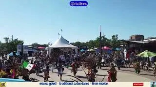 Mexica Yolotl  a Minneapolis based traditional Aztec dance #dance  Minnesota State Fair 2024