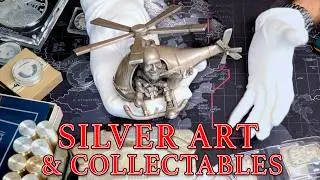 Bullion Coins & Bars vs Collectible Silver Bars, Rounds & Silver Art