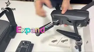 3 Axis Gimbal Drone | 4K Camera Drone Unboxing & Review | Flystar Best Drone | Drone Unboxing