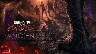 🔴LIVE - AirBrush Gaming - BO4 ZOMBIES ANCIENT EVIL (Solo Easter Egg - FAILED)