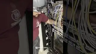 Data Cable Installation with the Running Cables Team #cable #cabling #cisco #edit #viral #oakville