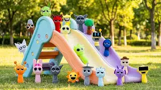 This Playground Was FULL of Sprunki… I Took Them ALL