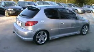 2003 Peugeot 206 tuned body kit Review,Start Up, Engine, and In Depth Tour
