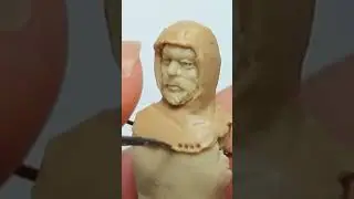 Sculpting medieval crown