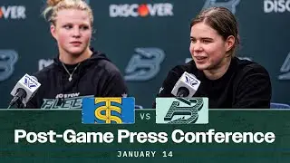 Fleet Postgame Press | Toronto Sceptres at Boston Fleet | Jan. 14, 2026