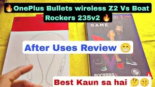 OnePlus Bullets Wireless Z2 vs Boat Rockerz 235 V2 Bluetooth Headphones 🔥, After Uses review, 🤔🤬