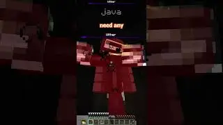 is the bedrock wither REALLY that much harder then java minecraft? #minecraft