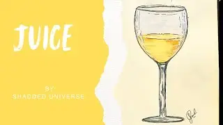 How to draw glass of juice for beginners |EASY TO DRAW|step by step drawing and colouring|