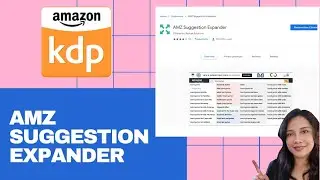 Amz Suggestion Expander ll Amazon KDP Keyword Research Tool