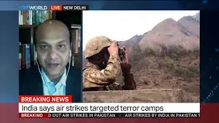 India says 'very large number' of militants killed in air strike