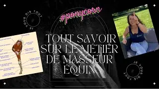 [🎓M&Eacute;TIER MASSEUR &Eacute;QUIN] Je vous dis TOUT ‼️Formations, d&eacute;bouch&eacute;s, salaire &hellip; etc.