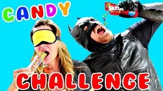 Superhero *** CANDY CHALLENGE *** Batman vs DCTC
