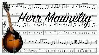 Herr Mannelig - Mandolin Tab