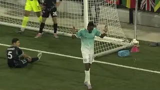 Elvis Amoh with a Goal vs. Colorado Springs Switchbacks FC