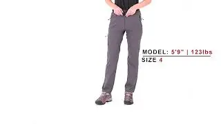 MIER Women's Quick Dry Hiking Pants Stretchy Cargo Pant