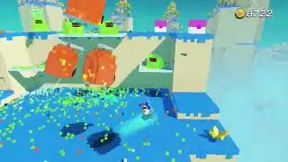 ASTRO BOT - Camo Cosmos - Retro Rampage 4 [100% Completion]