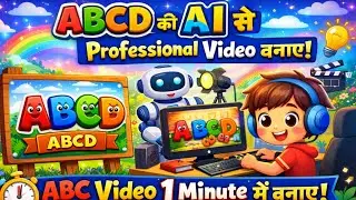 How to make ABC video || abcd professional video kasa banya || ai video || ABC video kasa banya