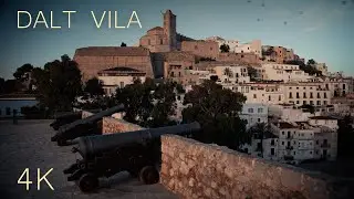 Early morning in the Old Town of Ibiza | Dalt Vila, Ibiza, Spain | 4K ASMR