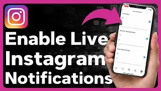 How To Turn On Live Notifications On Instagram