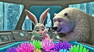 Ep18: Bear and Rabbit explore new innovation in the sea and met strange animals seriously